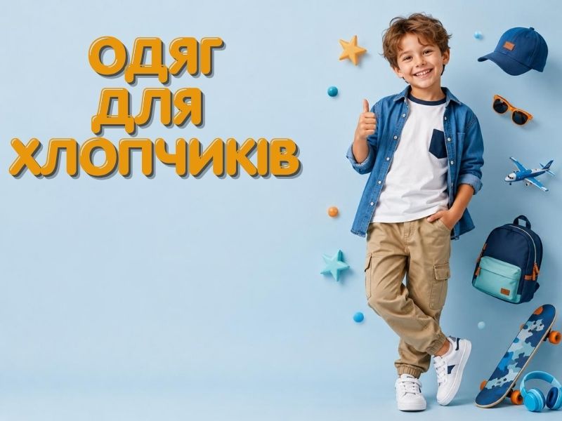Одяг для хлопчиків