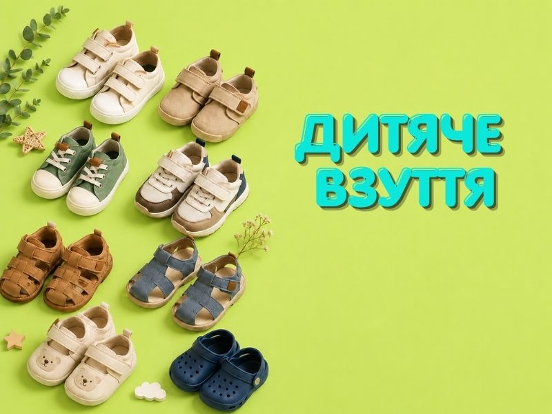 Дитяче взуття