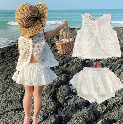 Комплект для девочки майка и юбочка