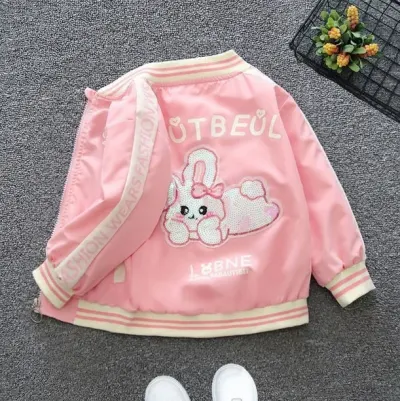 Ветровка для девочки розовая Aeiutbeul