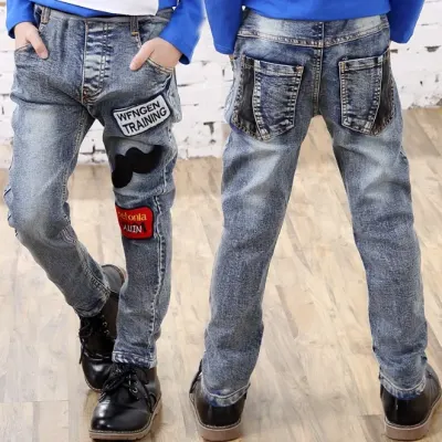 Джинсы для мальчиков весна-осень