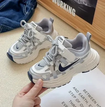 Легенькі дитячі кросівки Air, сірий