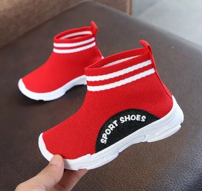 Текстильные кроссовки Sport Shoes красные