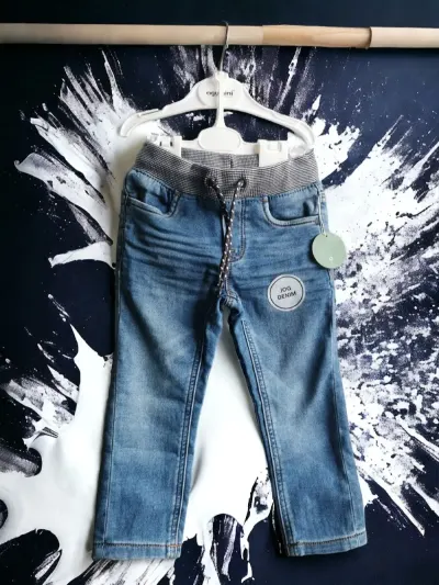 Стильные джинсы синие Jog Denim